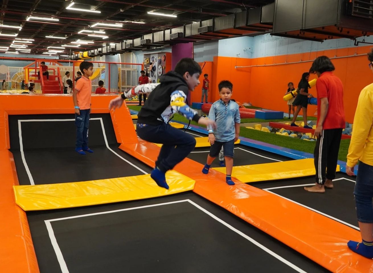 Trampoline Park in Malleshwaram at Play and Party, Bengaluru