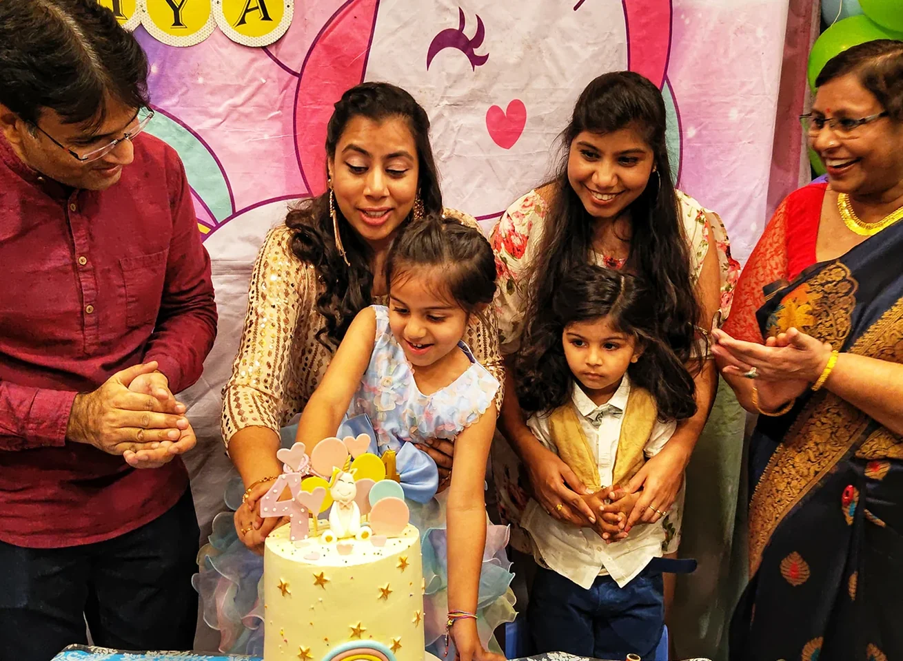 Family Celebration in Nexus Whitefield